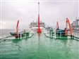 长江三峡长江观光3号游船游轮观景甲板